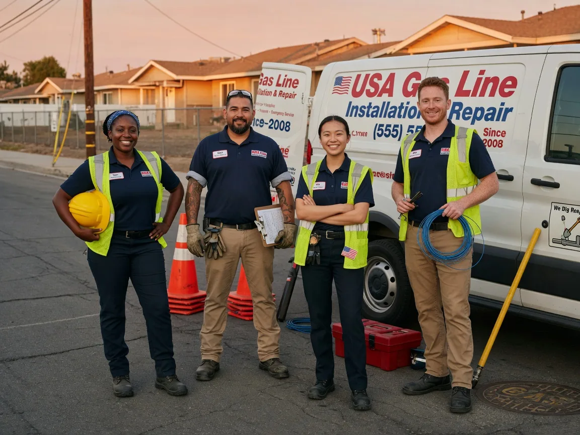 Gas Line Installation company in Mozelle, KY